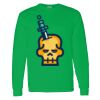 Heavy Cotton 100% Cotton Long Sleeve T Shirt Thumbnail