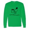 Heavy Cotton 100% Cotton Long Sleeve T Shirt Thumbnail