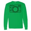 Heavy Cotton 100% Cotton Long Sleeve T Shirt Thumbnail