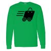 Heavy Cotton 100% Cotton Long Sleeve T Shirt Thumbnail