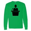 Heavy Cotton 100% Cotton Long Sleeve T Shirt Thumbnail