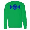 Heavy Cotton 100% Cotton Long Sleeve T Shirt Thumbnail