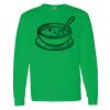 Heavy Cotton 100% Cotton Long Sleeve T Shirt Thumbnail