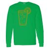 Heavy Cotton 100% Cotton Long Sleeve T Shirt Thumbnail