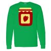 Heavy Cotton 100% Cotton Long Sleeve T Shirt Thumbnail