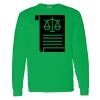 Heavy Cotton 100% Cotton Long Sleeve T Shirt Thumbnail