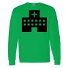 Heavy Cotton 100% Cotton Long Sleeve T Shirt Thumbnail