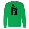 Heavy Cotton 100% Cotton Long Sleeve T Shirt Thumbnail