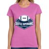 Ladies Heavy Cotton 100% Cotton T Shirt Thumbnail
