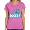 Ladies Heavy Cotton 100% Cotton T Shirt Thumbnail