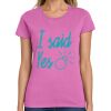 Ladies Heavy Cotton 100% Cotton T Shirt Thumbnail