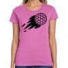 Ladies Heavy Cotton 100% Cotton T Shirt Thumbnail