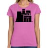 Ladies Heavy Cotton 100% Cotton T Shirt Thumbnail