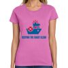 Ladies Heavy Cotton 100% Cotton T Shirt Thumbnail
