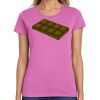 Ladies Heavy Cotton 100% Cotton T Shirt Thumbnail
