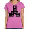 Ladies Heavy Cotton 100% Cotton T Shirt Thumbnail