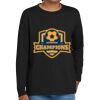 Youth Heavy Cotton 100% Cotton Long Sleeve T Shirt Thumbnail