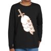 Youth Heavy Cotton 100% Cotton Long Sleeve T Shirt Thumbnail