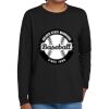 Youth Heavy Cotton 100% Cotton Long Sleeve T Shirt Thumbnail
