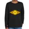 Youth Heavy Cotton 100% Cotton Long Sleeve T Shirt Thumbnail