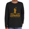 Youth Heavy Cotton 100% Cotton Long Sleeve T Shirt Thumbnail